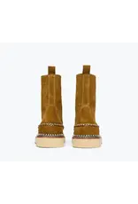 FREDA SALVADOR LILLY LACE UP BOOT IN BOG SUEDE