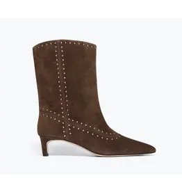 FREDA SALVADOR TRICIA STUDDED BOOT IN TEDDY SUEDE