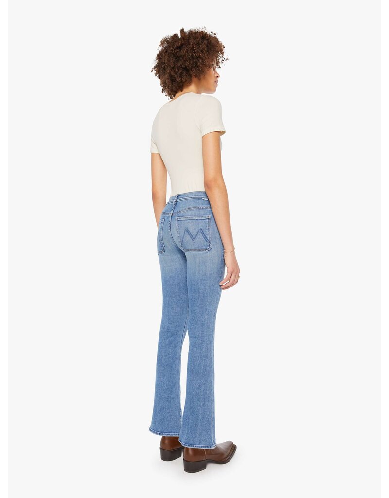 MOTHER DENIM THE PATCH POCKET WEEKENDER IN POPPIN WHEELIES