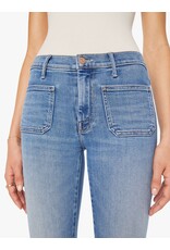 MOTHER DENIM THE PATCH POCKET WEEKENDER IN POPPIN WHEELIES