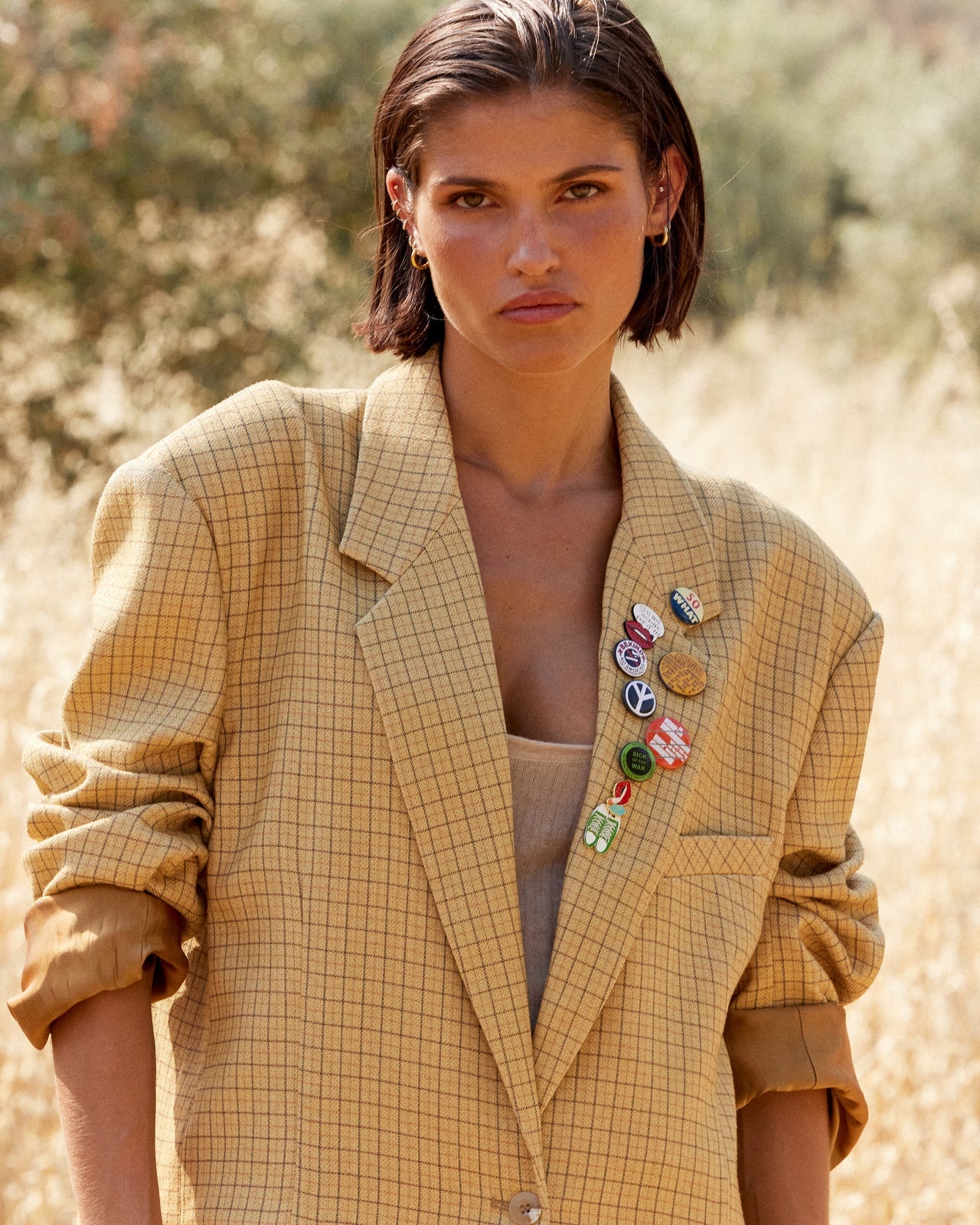 MES DEMOISELLES MR JONAS JACKET IN YELLOW