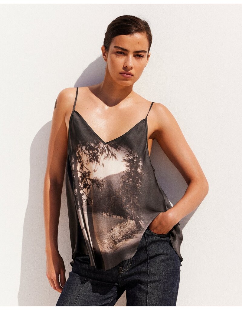 MES DEMOISELLES AKI TOP IN BLACK