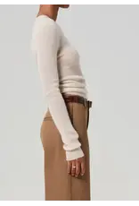 CITIZENS OF HUMANITY ALESSIA CREWNECK SWEATER IN CREAM