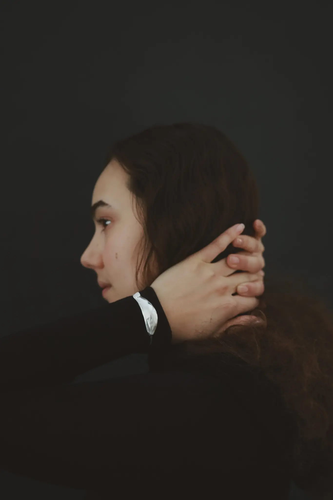 ODETTE SARDINE GRANDE CUFF IN STERLING SILVER