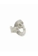 ODETTE AALTO RING IN STERLING SILVER