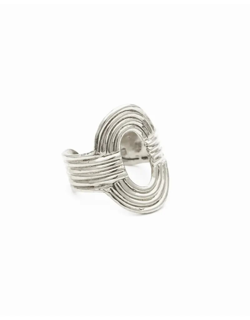 ODETTE AALTO RING IN STERLING SILVER