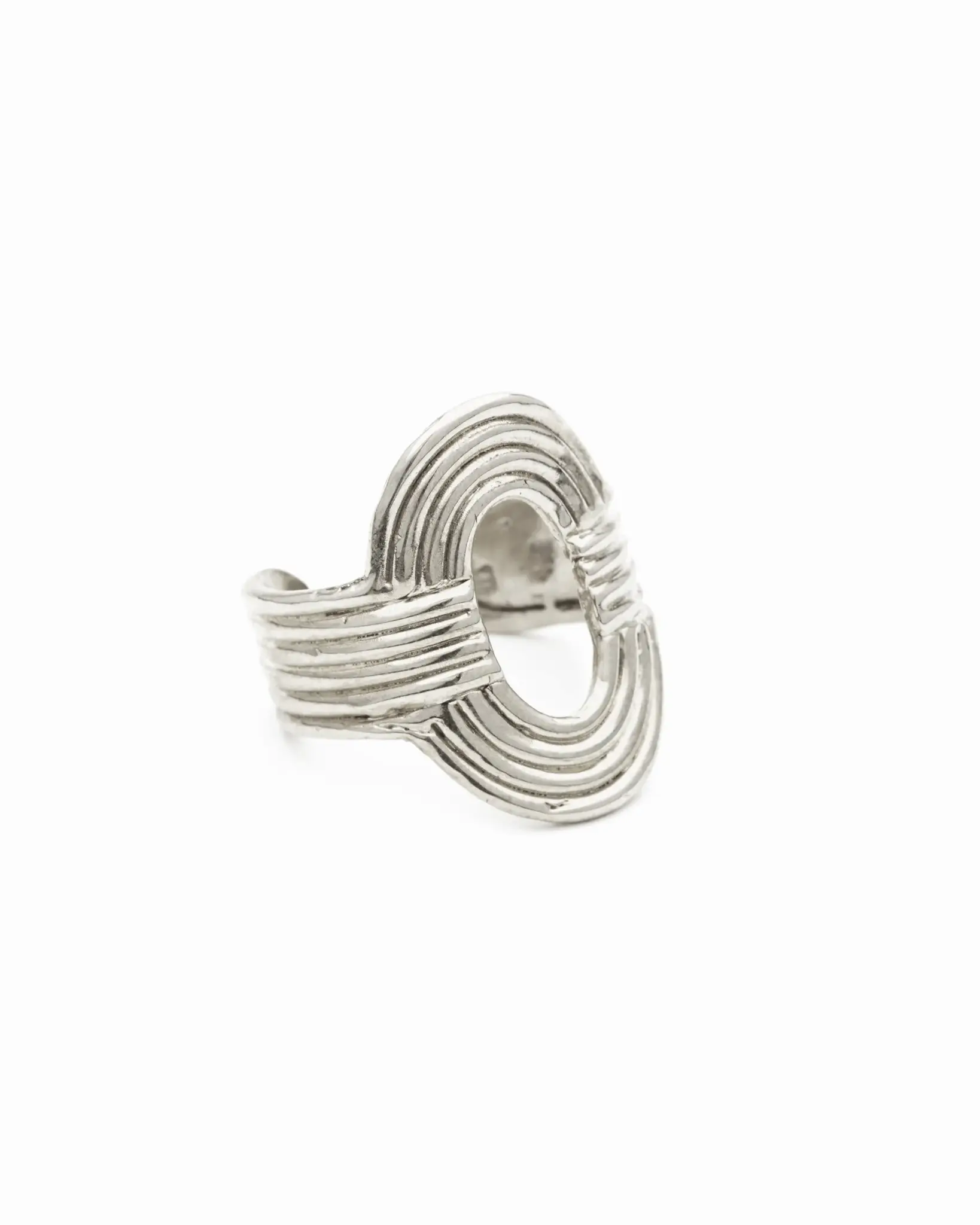 ODETTE AALTO RING IN STERLING SILVER