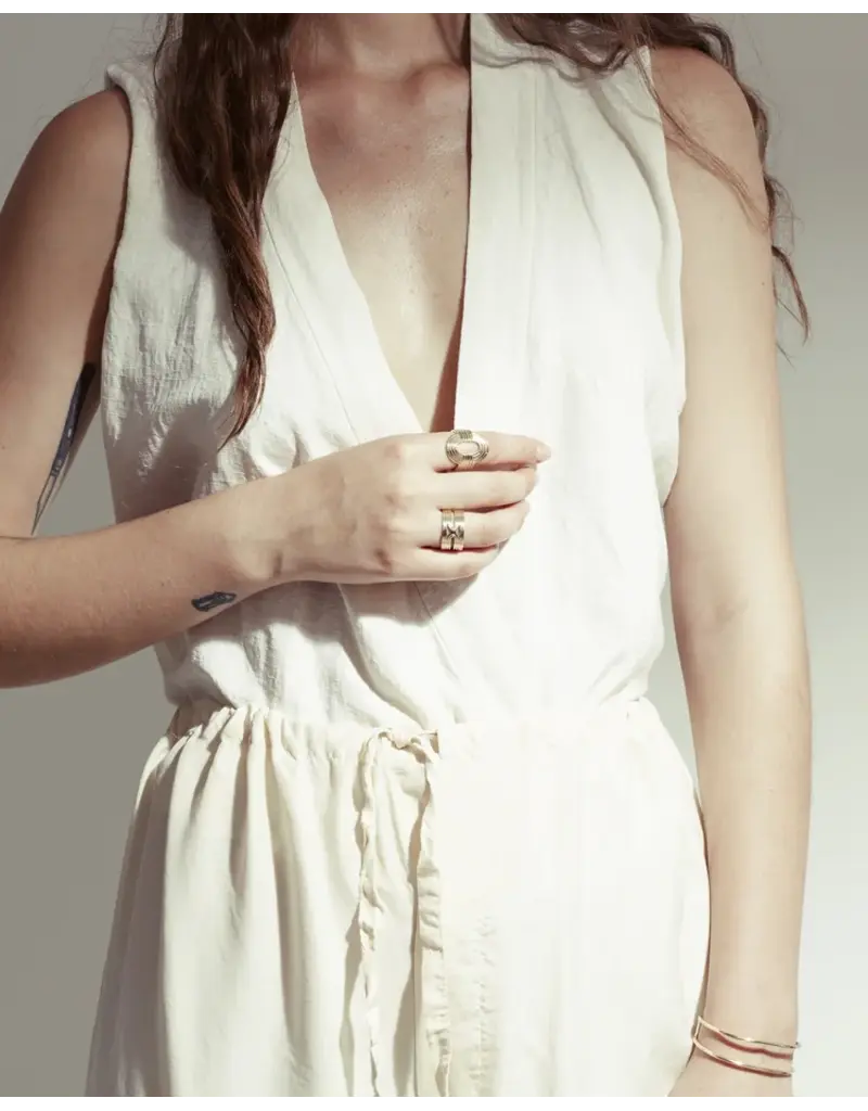 ODETTE AALTO RING IN STERLING SILVER