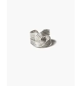 ODETTE AGATA RING IN STERLING SILVER