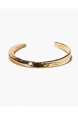 ODETTE SABINE CUFF IN BRASS