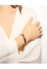 ODETTE SABINE CUFF IN BRASS