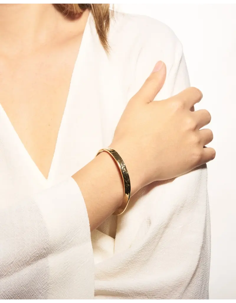ODETTE SABINE CUFF IN BRASS