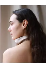 ODETTE DEUX HOOPS IN RECYCLED BRASS