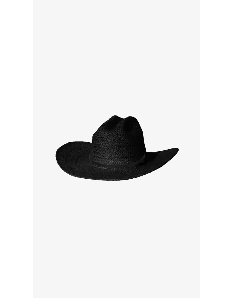 JANESSA LEONÉ AIDEN HAT IN BLACK