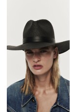 JANESSA LEONÉ SIMONE HAT IN BLACK