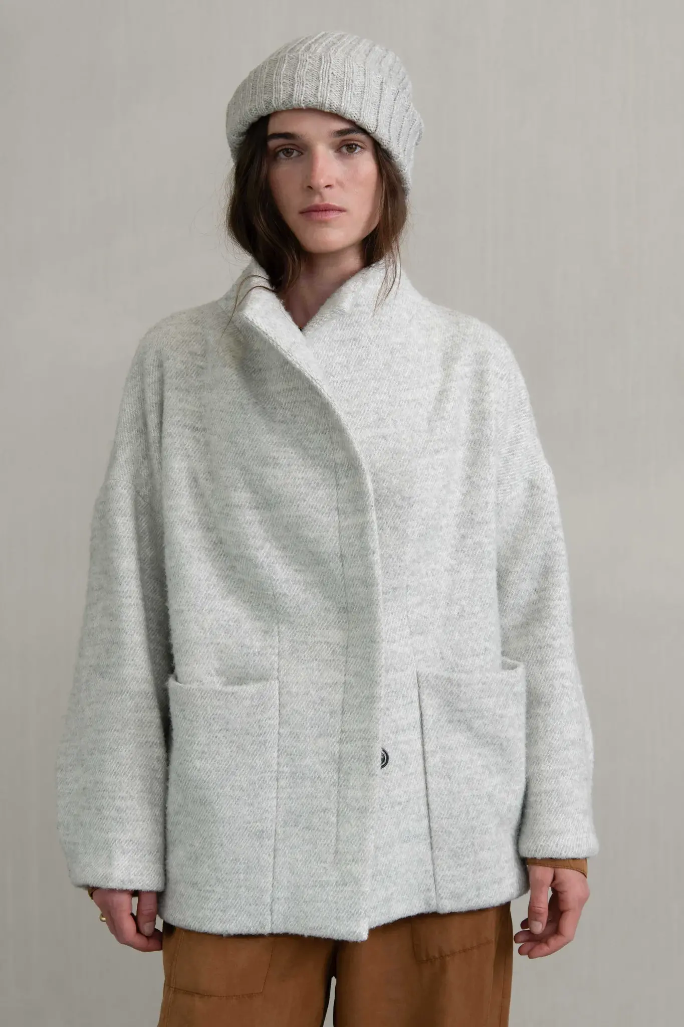 HUMANOID TALUS COAT IN MARBLE