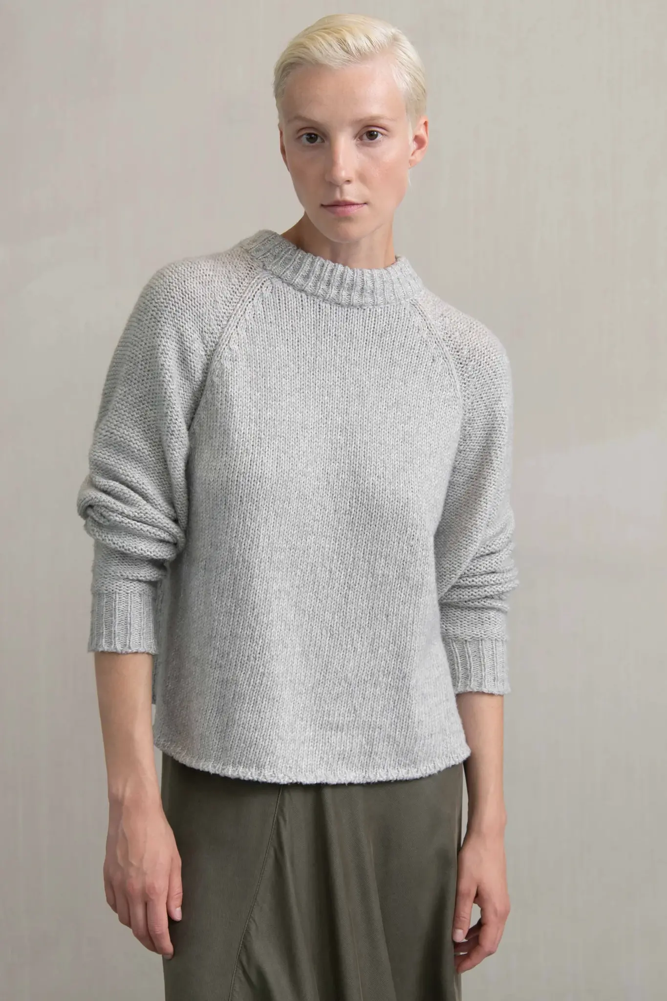 HUMANOID CODES KNIT IN LAPIS + MARBLE