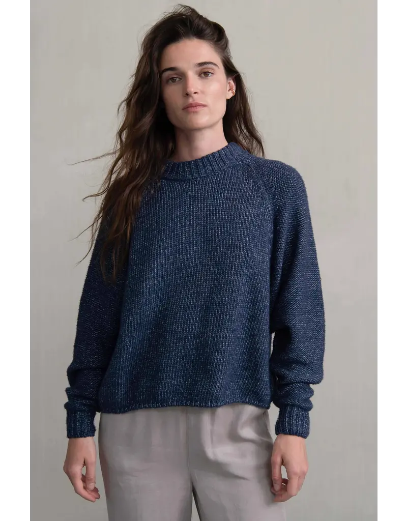 HUMANOID CODES KNIT IN LAPIS + MARBLE
