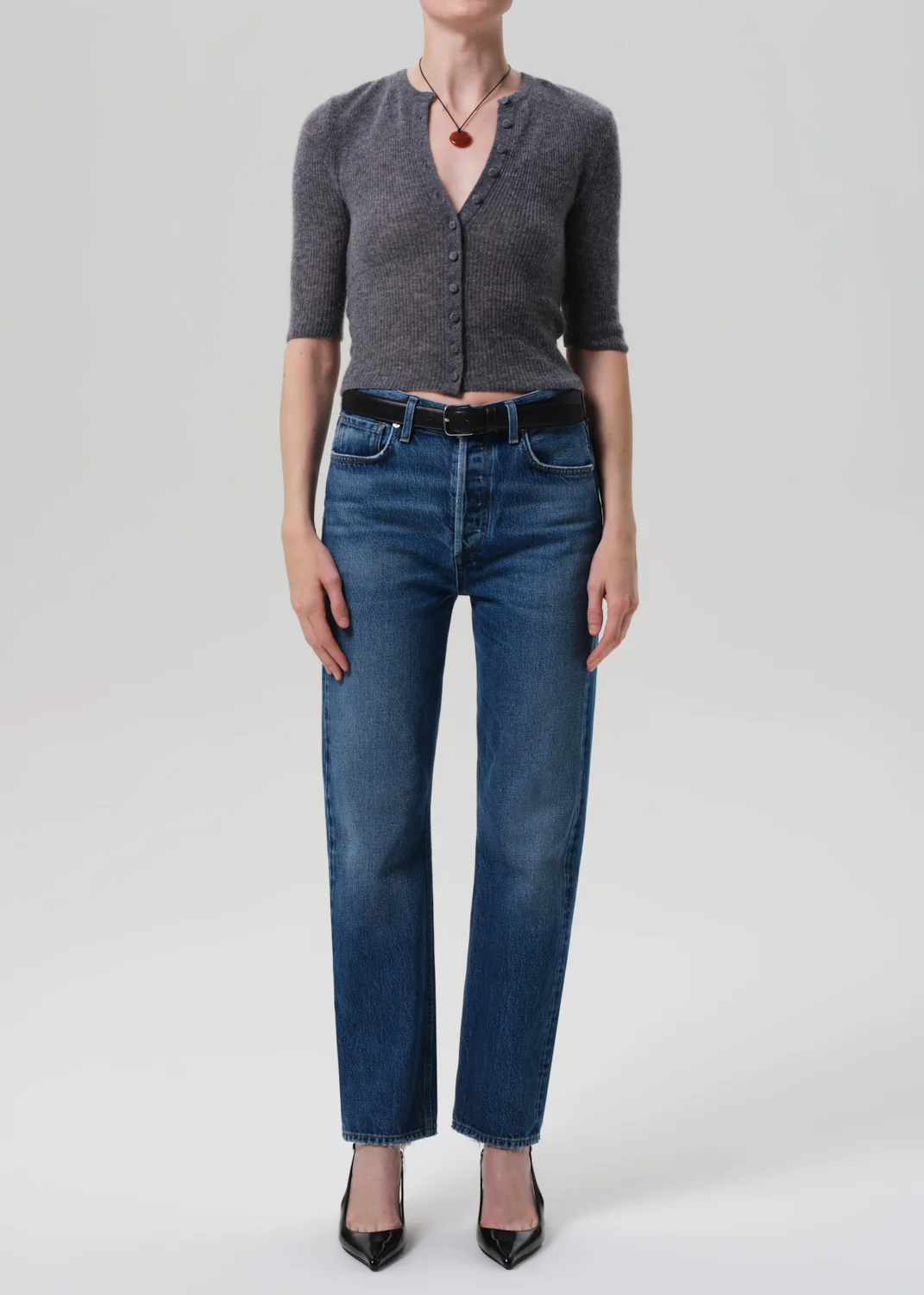 CITIZENS OF HUMANITY BLAINE HIGH RISE STRAIGHT IN CHAYA