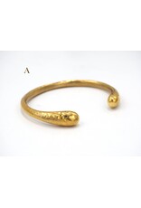 ARTISAN MADE HAMMERED BRASS CUFF