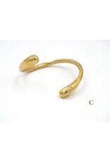 ARTISAN MADE HAMMERED BRASS CUFF