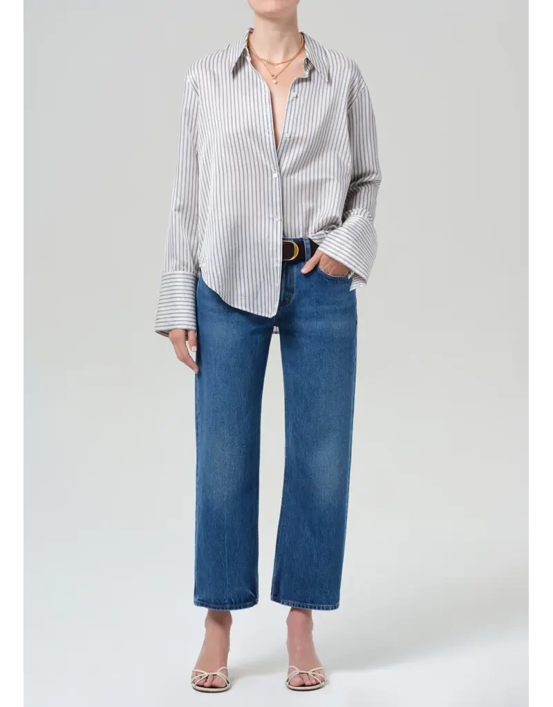 CITIZENS OF HUMANITY FAYE VINTAGE STRAIGHT IN AZURE BLUE