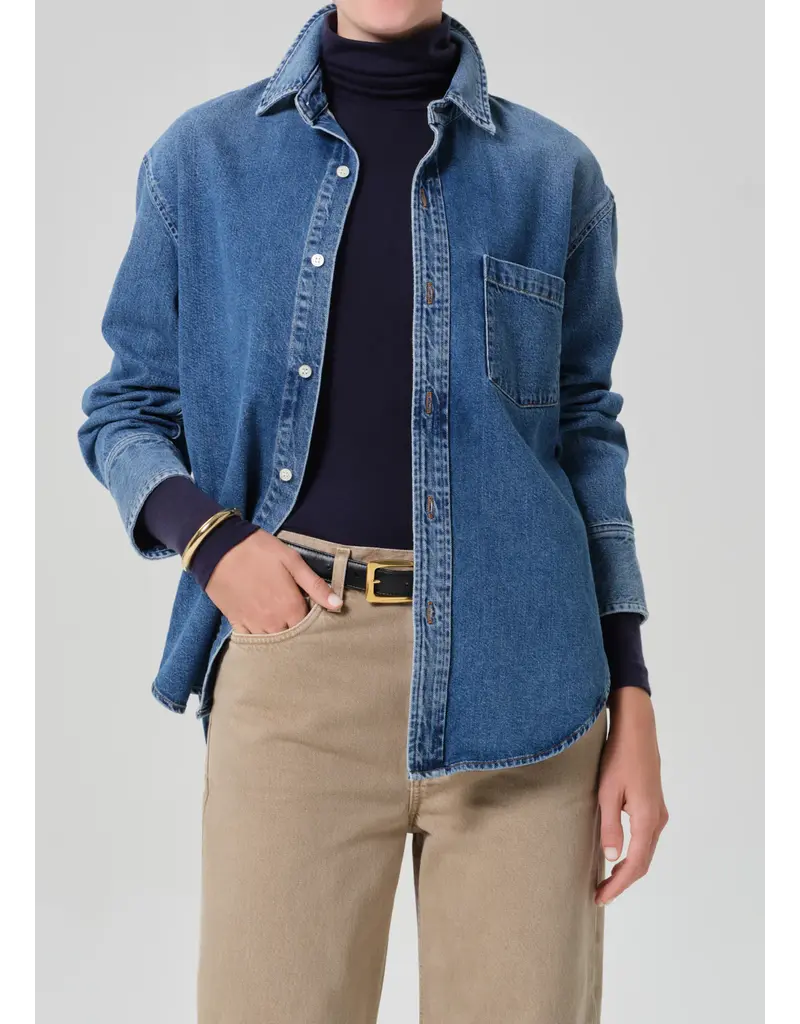 CITIZENS OF HUMANITY CARTER SHIRT IN CHAYA