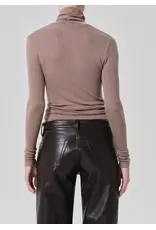 CITIZENS OF HUMANITY CARADENE TURTLENECK IN COCOA