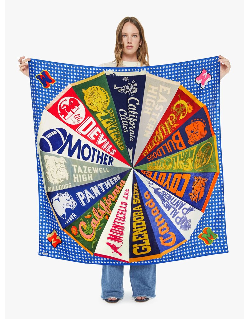 MOTHER DENIM THE SCARF IT UP IN TEAM SPIRIT