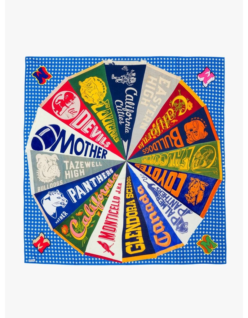 MOTHER DENIM THE SCARF IT UP IN TEAM SPIRIT