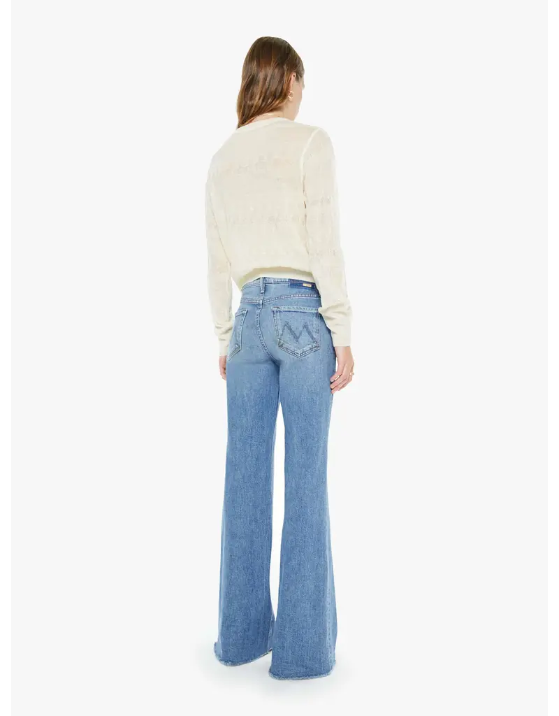 MOTHER DENIM THE DOOZY FRAY IN HEADS OR TAILS