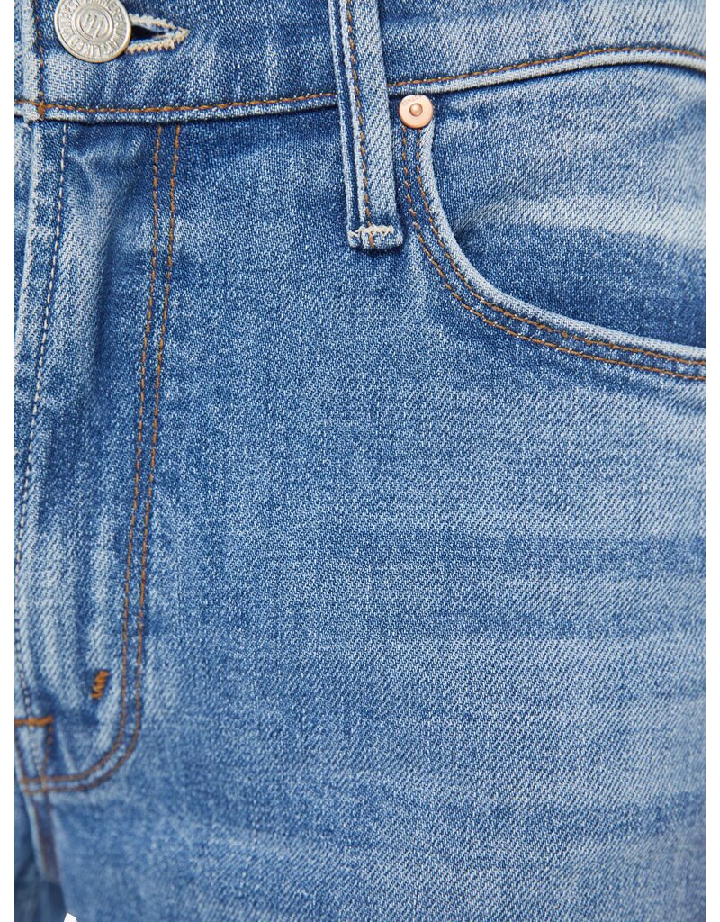 MOTHER DENIM THE DOOZY FRAY IN HEADS OR TAILS