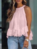 Solid flare tank