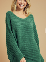 Wide cuff sweater 2 colors