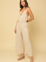 Braided strap jumpsuit