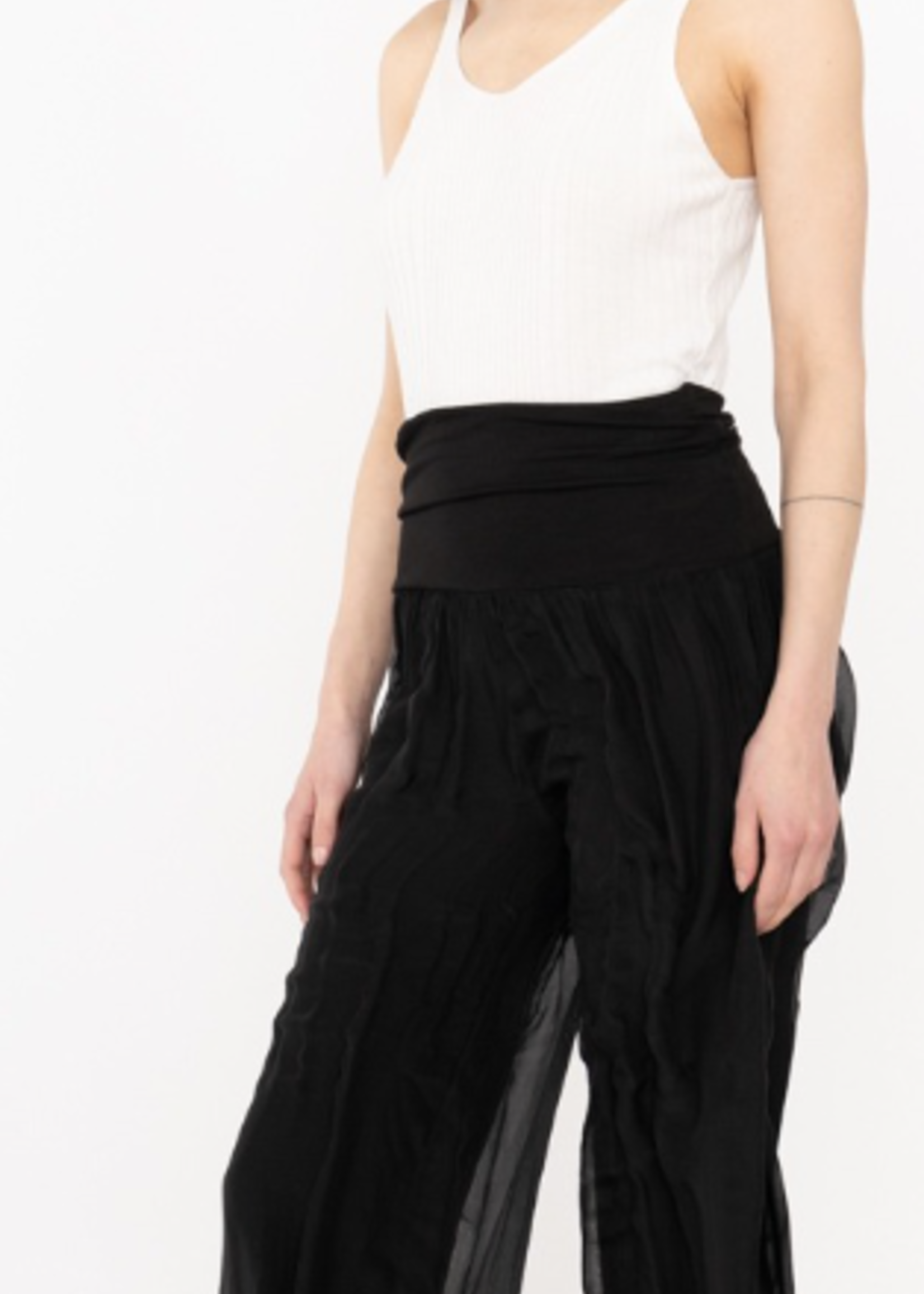 Silk overlay pant +5 colors