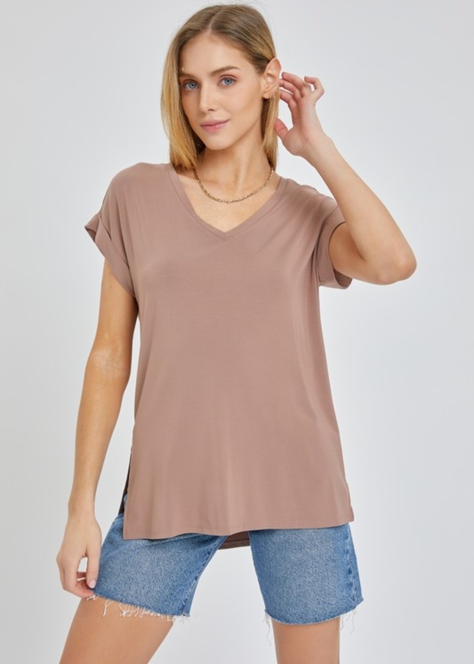 Modal V tee +3 colors