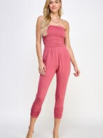 Shirred tube jumpsuit +3 colors