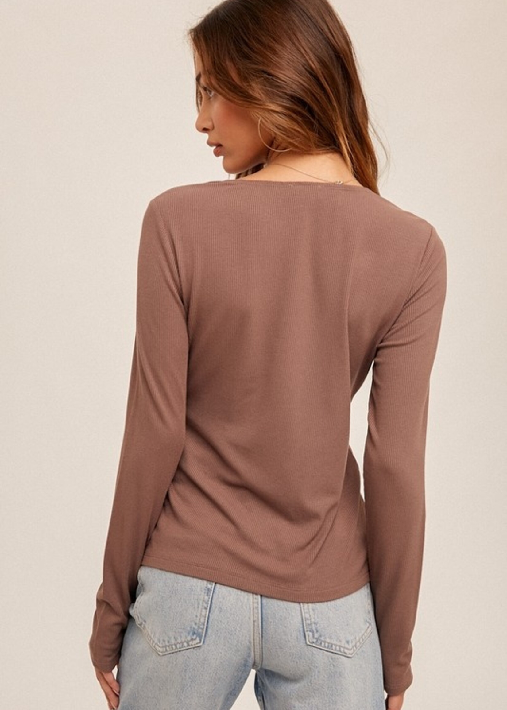 Knot front top