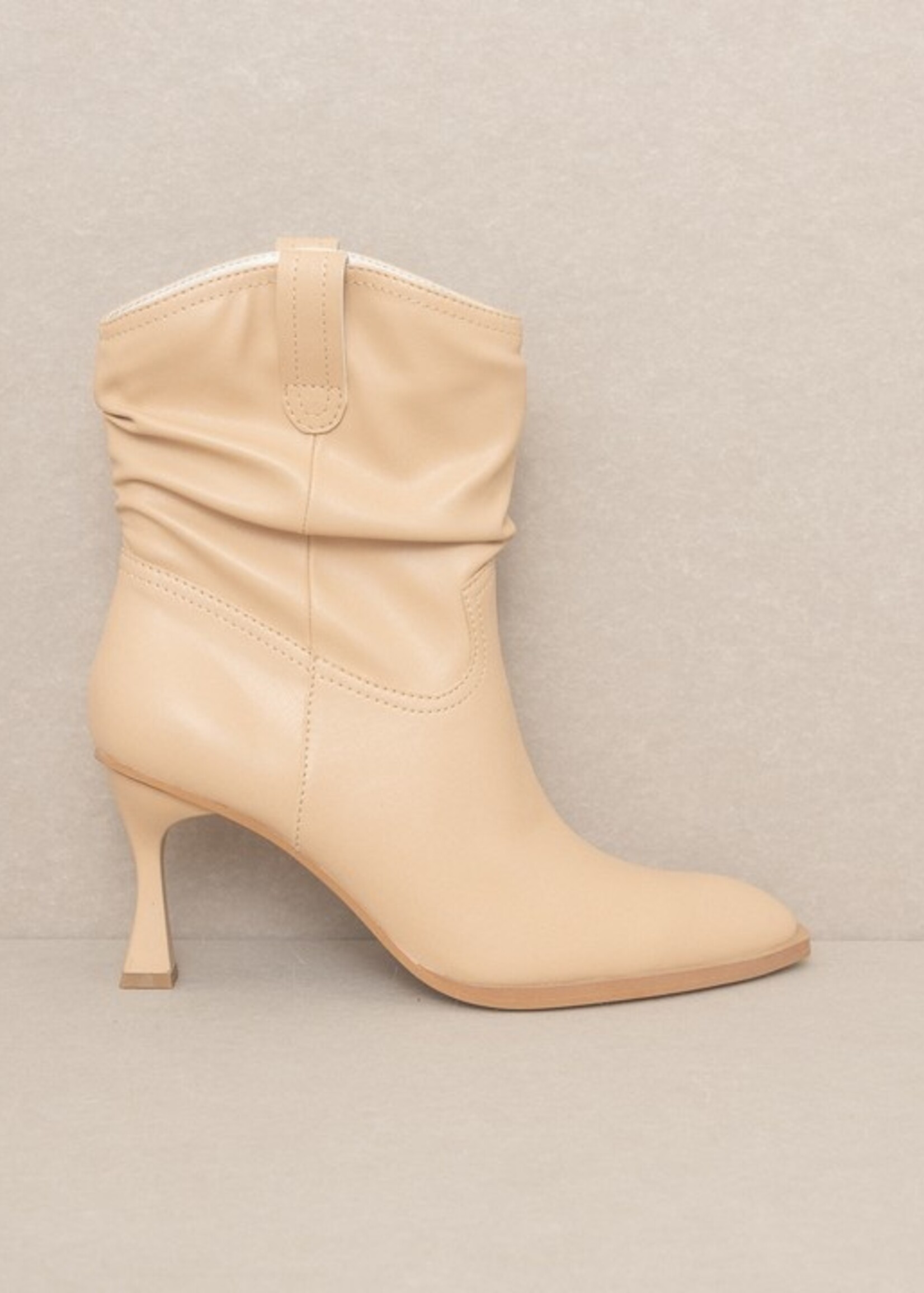Western slouch bootie +2 colors