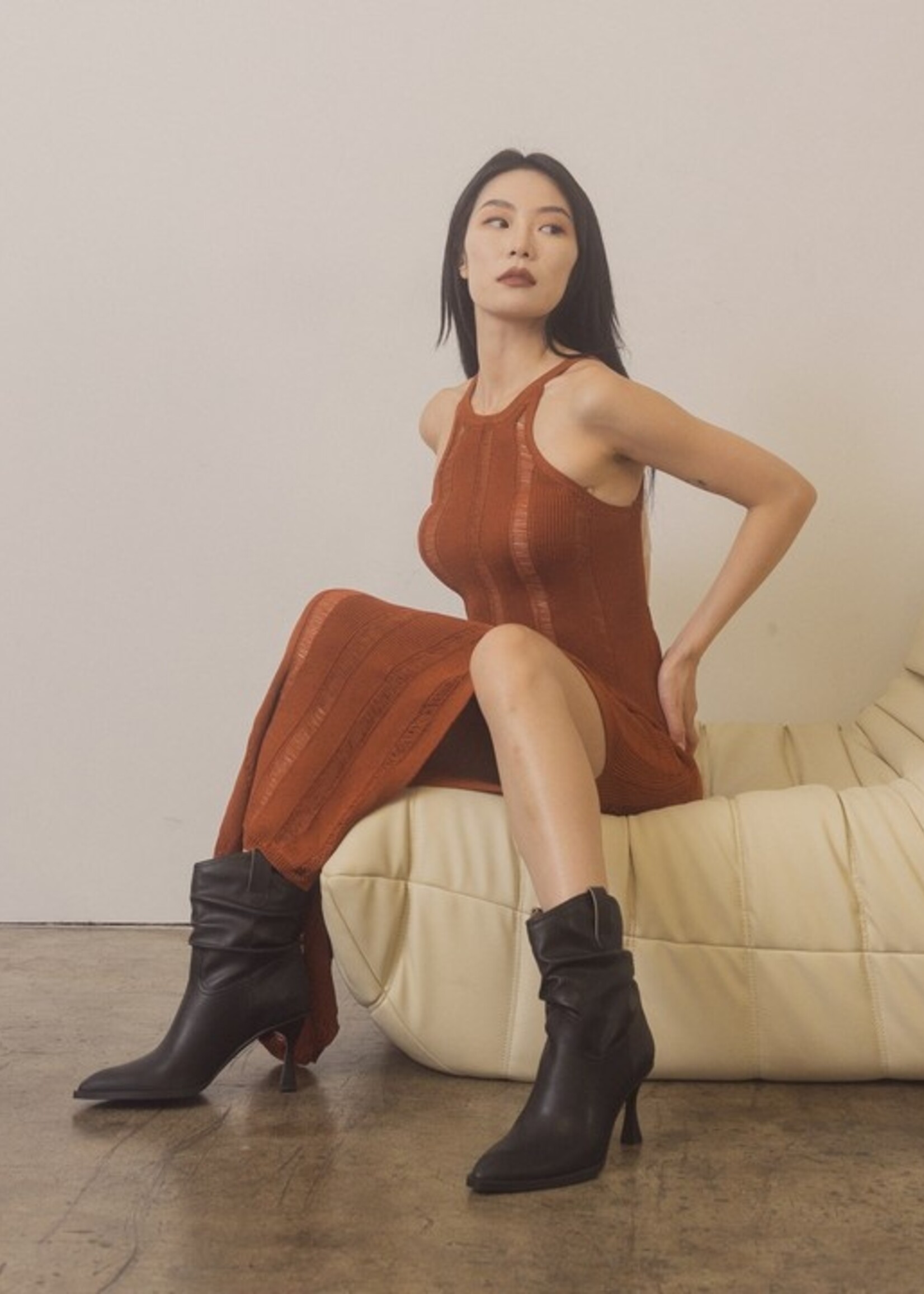 Western slouch bootie +2 colors