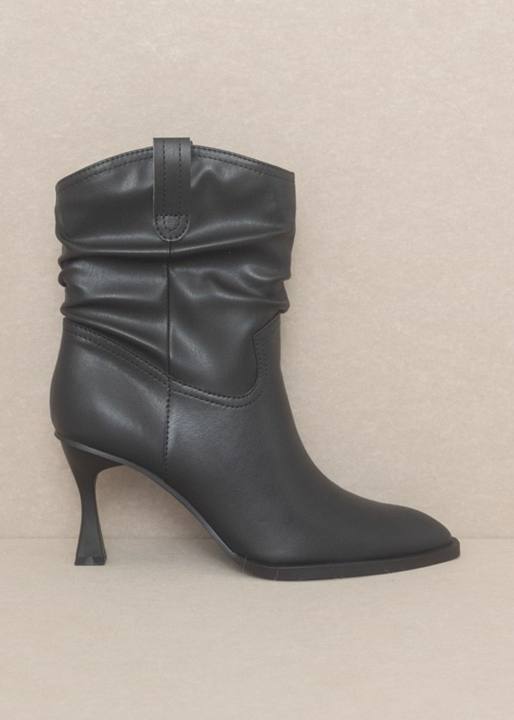 Western slouch bootie +2 colors