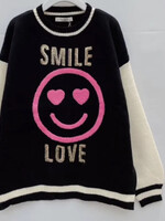 Smile love sweater +2 colors