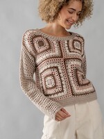 Multi crochet sweater