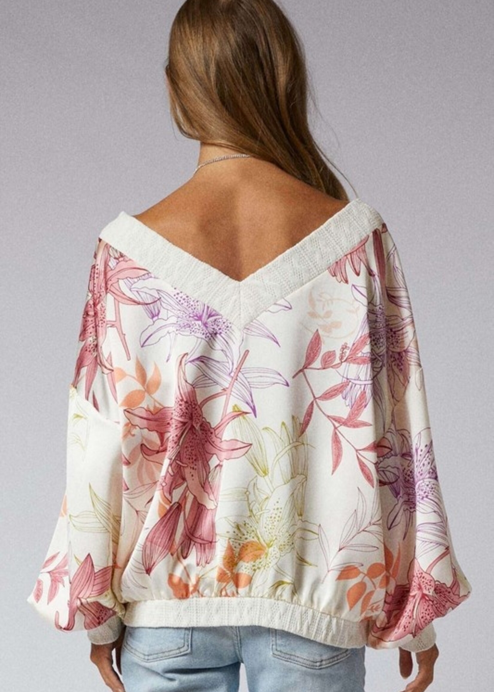 Print blouse