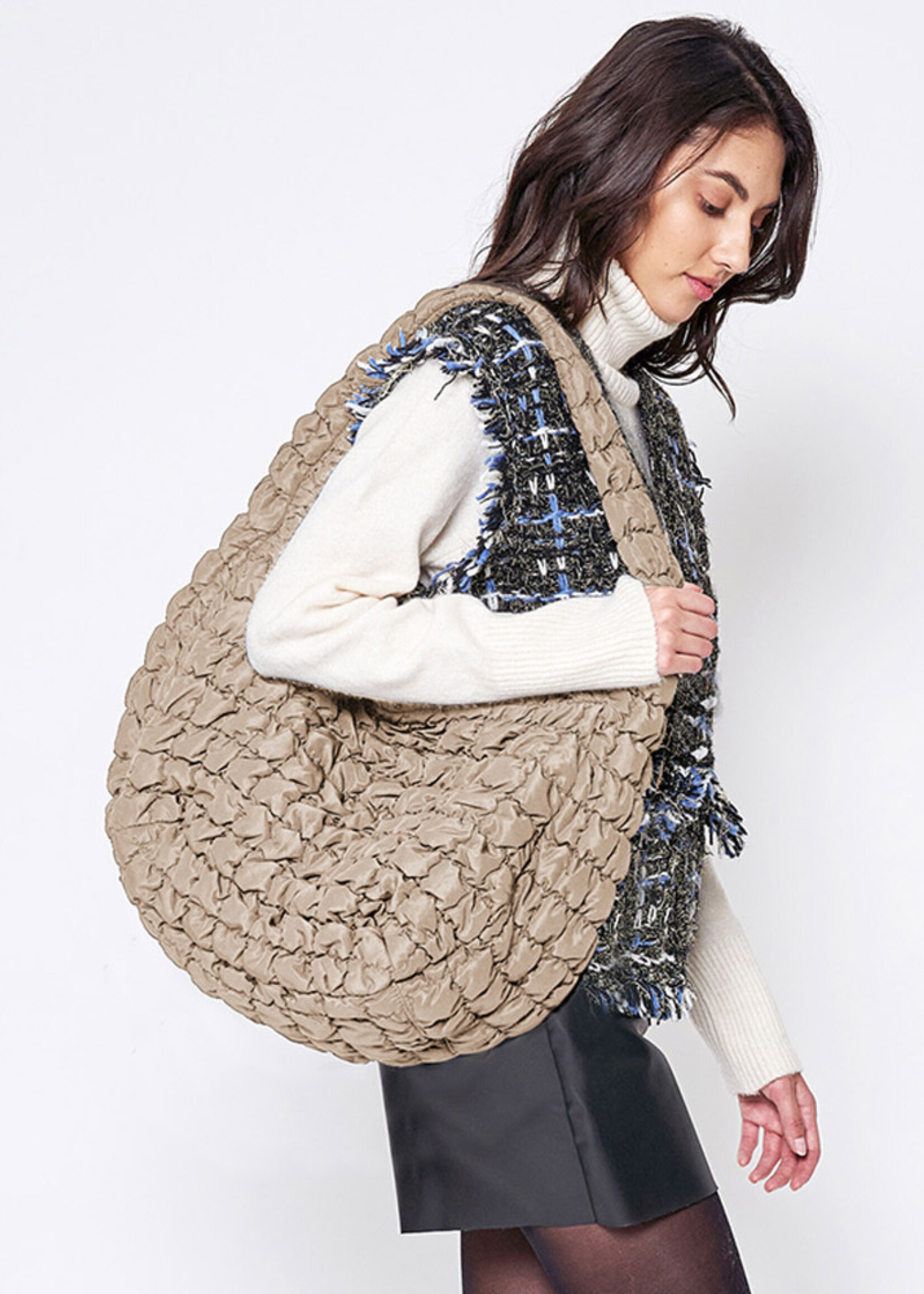 Large quilted bag +2 colors