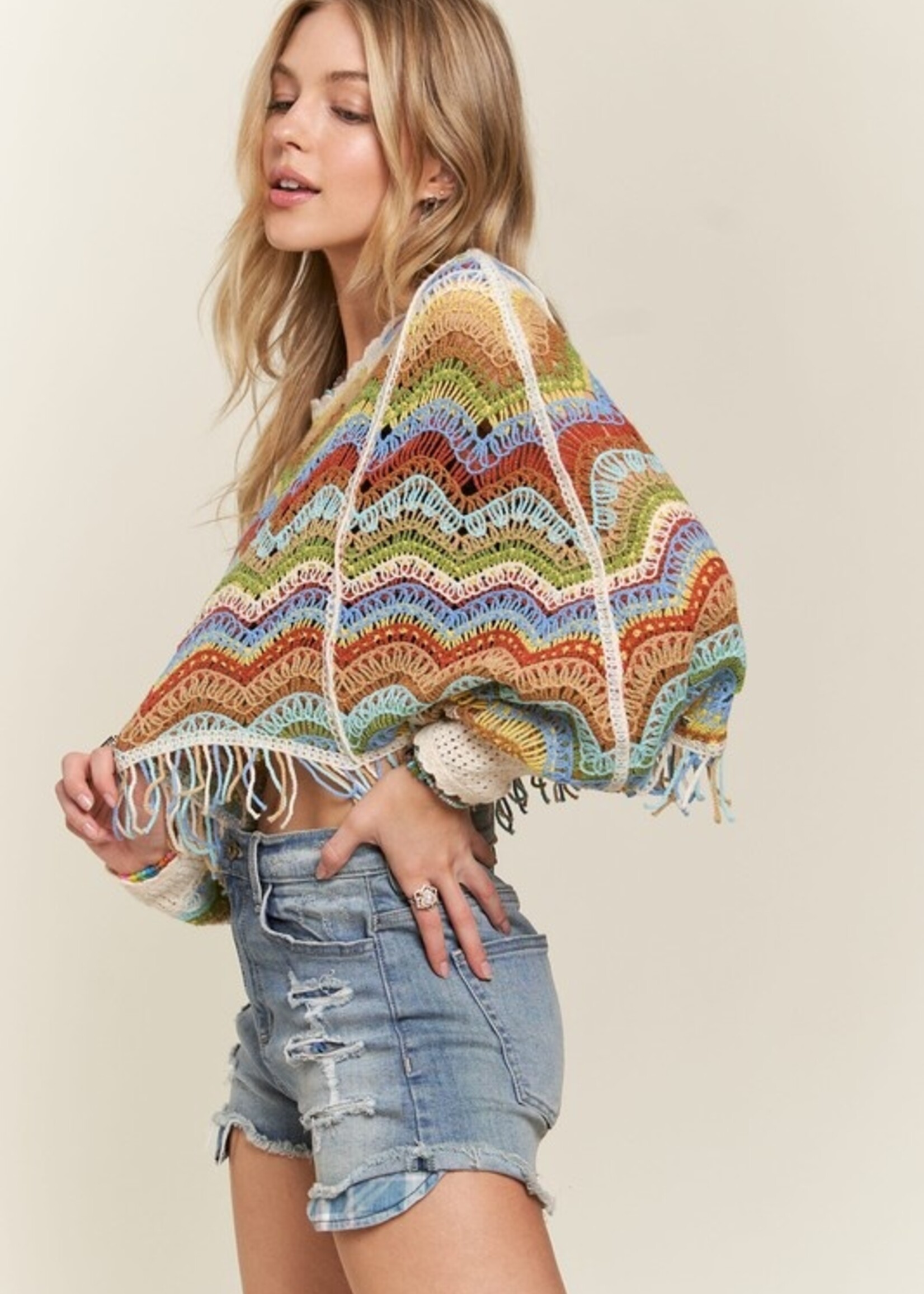 Multi crochet top