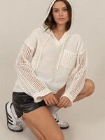 Crochet hoodie +3 colors