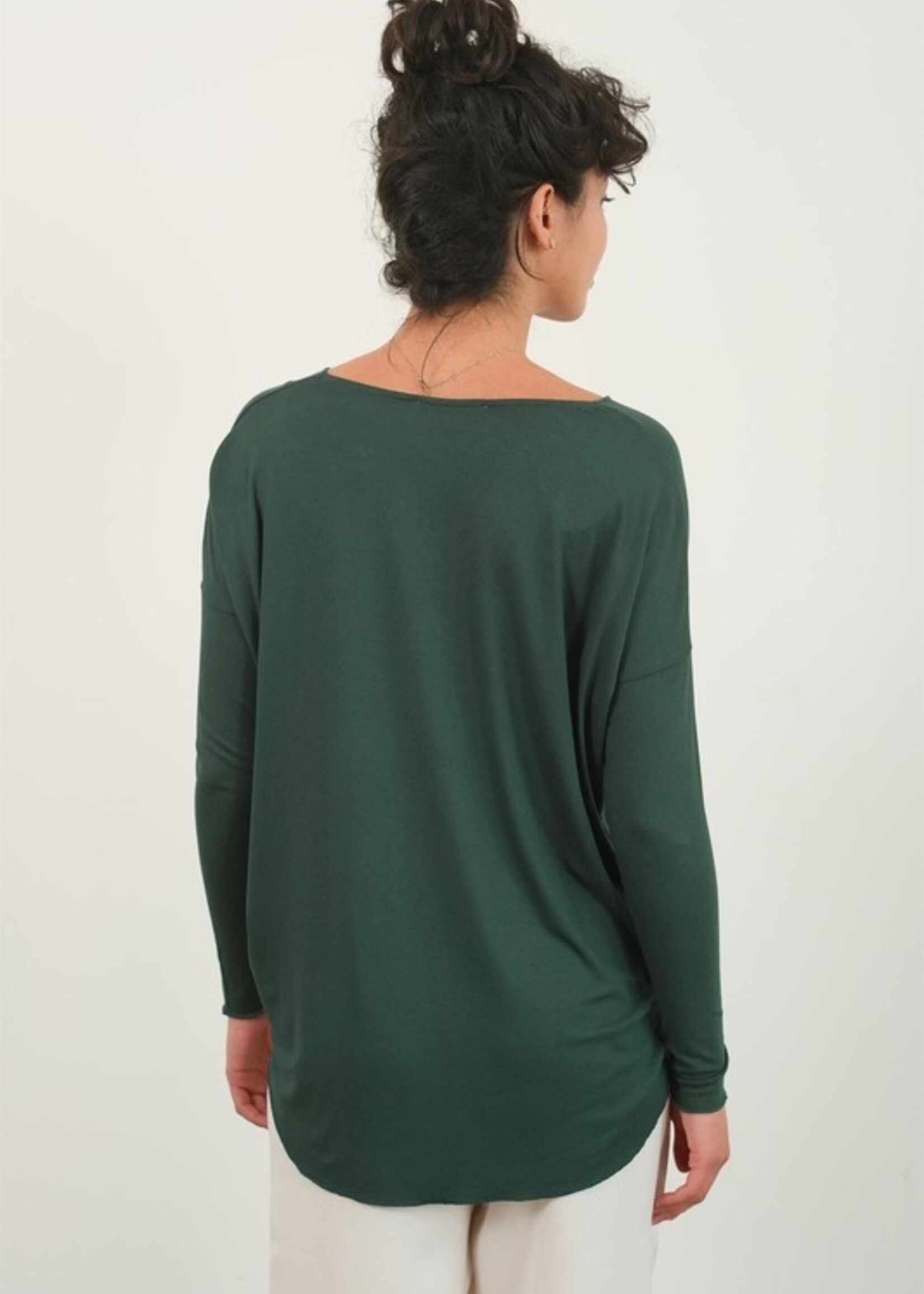 Long sleeve crossover top +3 colors