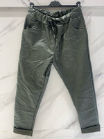 Leather jogger +2 colors